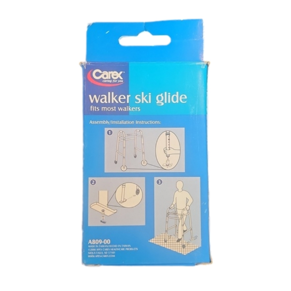 Walker ski glide